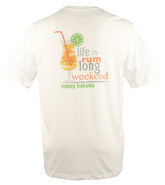 Customer Return Tommy Bahama Men's Big and Tall Rum Long Weekened T-Shirt-W-XLT